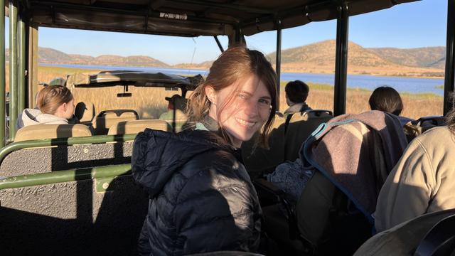 Katie Rosta '22 in South Africa