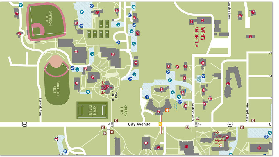 Saint Joseph s University Campus Map Saint Joseph s University Saint Joseph s University Campus Map Saint Joseph s University