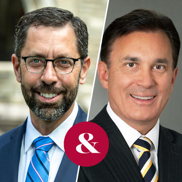 SJU's Thomas E. Beeman Ph.D and Ron Dufresne, PhD