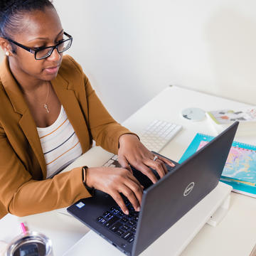 Online Learner Studying at Home Saint Joseph's University