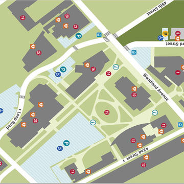 SJU University City Campus Map