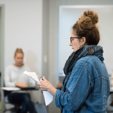 Writing Studies classroom lecture
