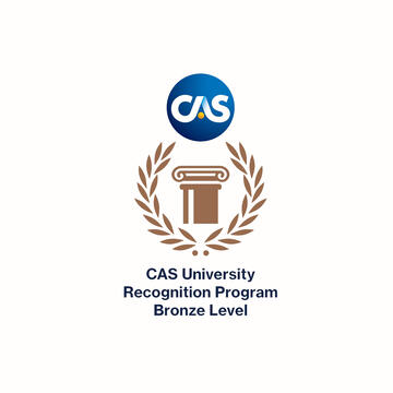 CAS University Recognition Program - Bronze Level Logo