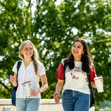 Food Marketing Majors Walking