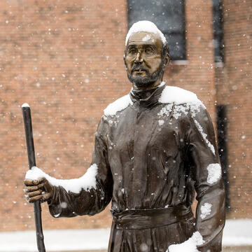 Saint Ignatius Statue