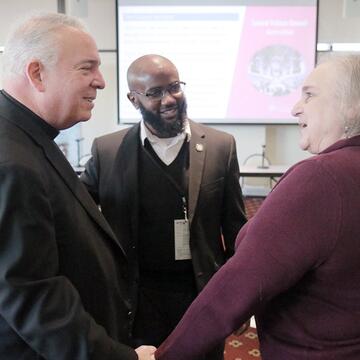 Absp Perez, Imam Quaiser, Jewish congregant