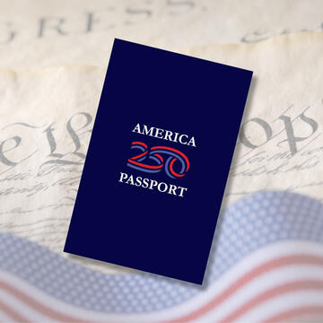America250 Passport Cover