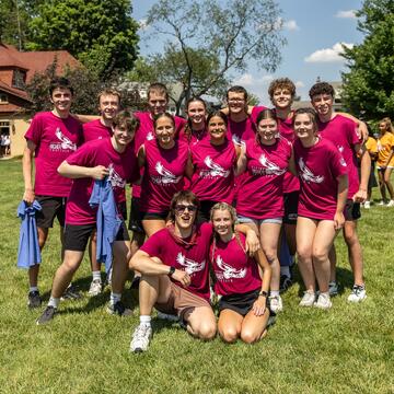 Orientation Group Smiling