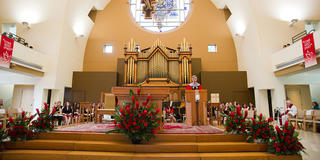 The interior of the Chapel of Saint Joseph