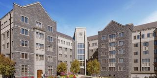 Rendering of new Saint Joseph's University dorm.