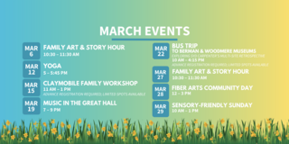 march 2026 events calendar