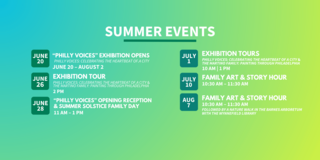 summer 2026 museum events