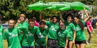 Orientation Group Smiling