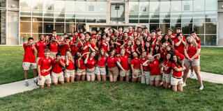 Orientation Leaders Smiling