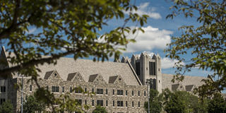 Mandeville Hall the home of the Haub School of Business at Saint Joseph's University
