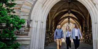 Saint Joseph's University College of Arts and Sciences group of students walking