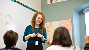 Saint Joseph's education major student teaching