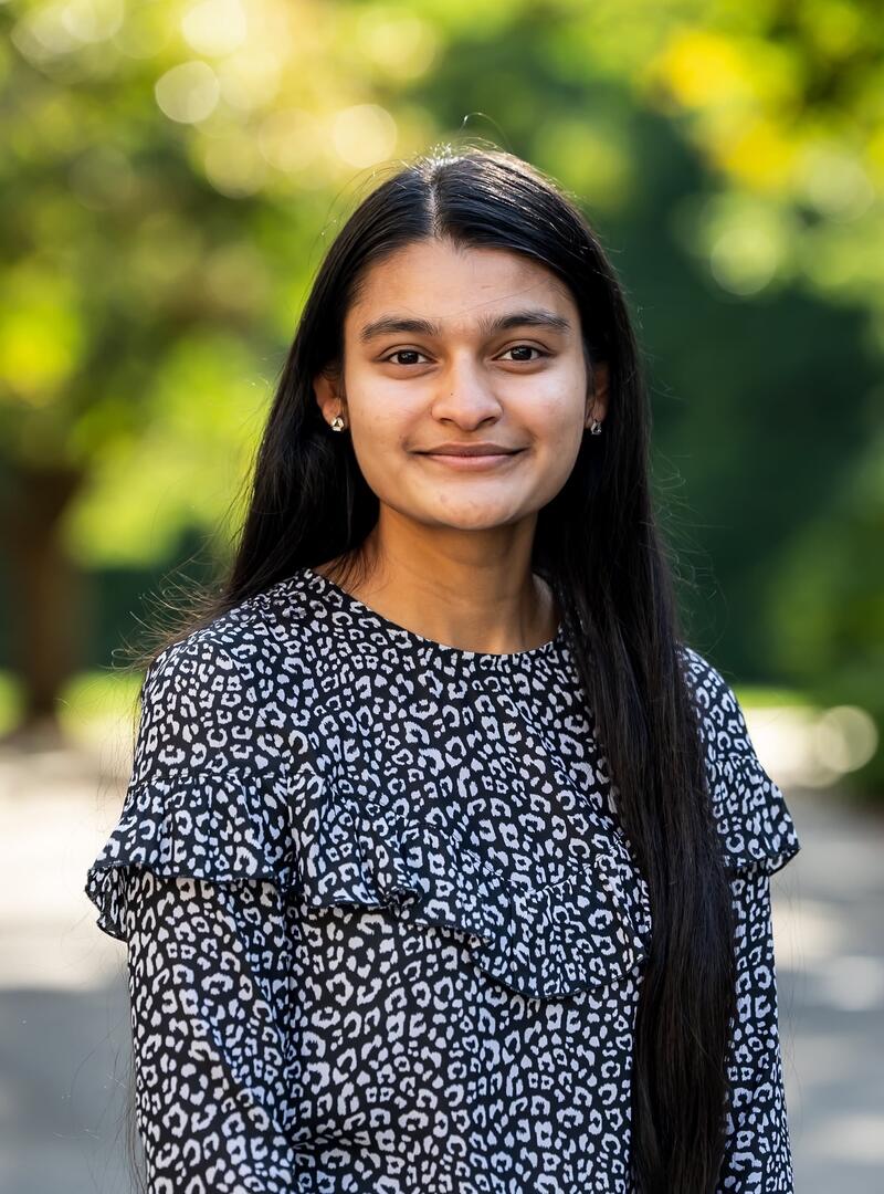 Portrait of McNulty Fellow_Jiya Patel_Class of 2027_1600 x 2400 image