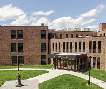 Saint Joseph's Merion Hall building on a sunny day