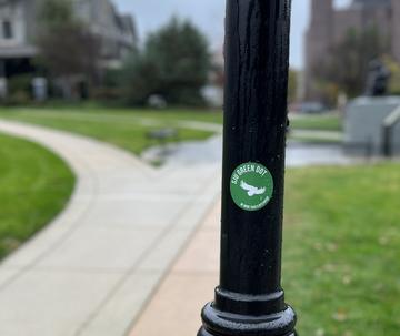 Green Dot Sticker