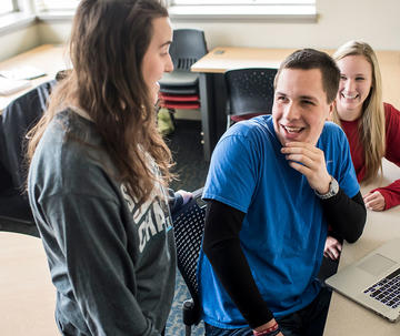 saint joseph's university students in the aspire kinney program