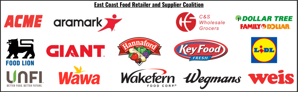 East Coast Food Retailer and Supplier Coalition Logos