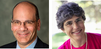 Rabbi Noam Marans and Dr. Elena Procario-Foley