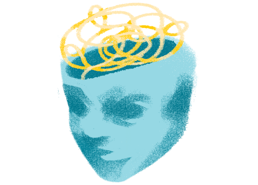 Illustration of a person's head 