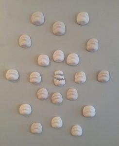 plaster mouths