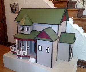 desktop replica of house