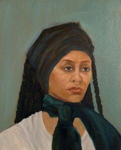 painting of African-American woman