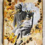 mixed media collage featuring African-American women