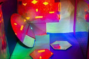 abstract photograph involving mirrors