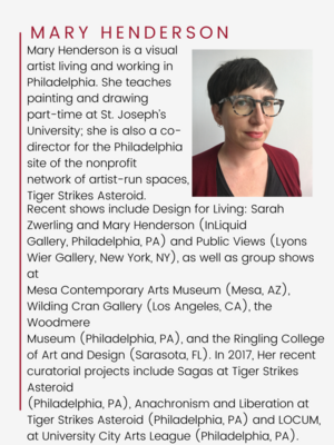 Mary Henderson bio sheet