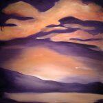 painting of surreal landscape