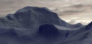 photograph of iceberg