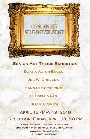 flier for seniors art exhibit